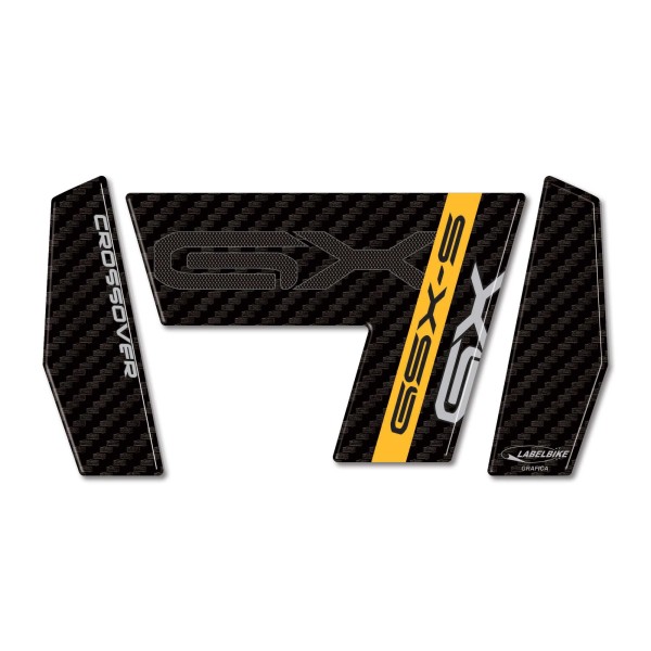 Protecteur de tableau de bord moto 3D en gel adhésif compatible avec Suzuki GSX-S1000GX