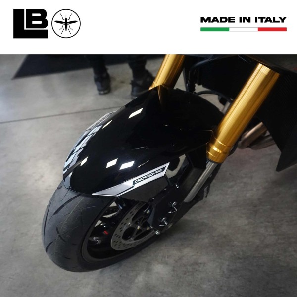 Autocollant de protection de garde-boue moto 3D compatible avec Suzuki GSX-S1000GX 2024-25