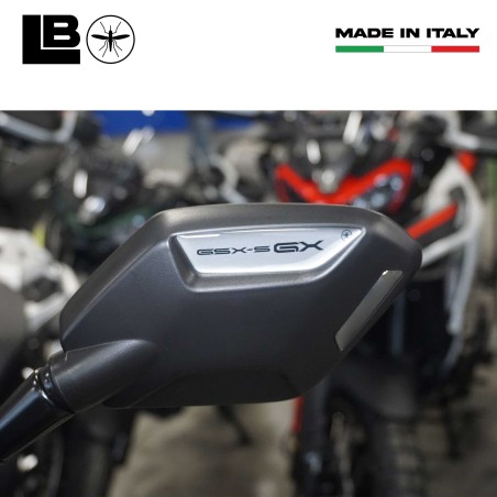 3D Aufkleber Motorrad-Spiegelschoner kompatibel mit Suzuki GSX-S1000GX 2024-5