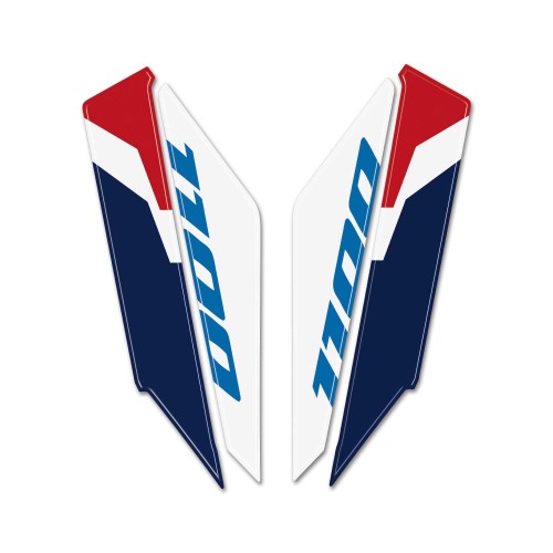 3D Stickers Fender Protectors compatible with Honda Africa Twin 2024 2