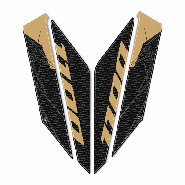 Stickers 3D Protecteurs de potence moto compatibles avec Honda Africa Twin Adv 2024