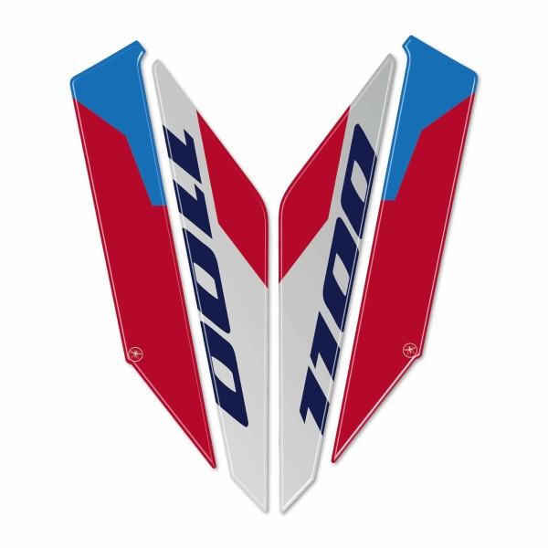 Pegatinas 3D Protectores de potencia de moto compatibles con Honda Africa Twin Adv 2024