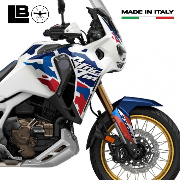 Pegatinas 3D Protectores de potencia de moto compatibles con Honda Africa Twin Adv 2024