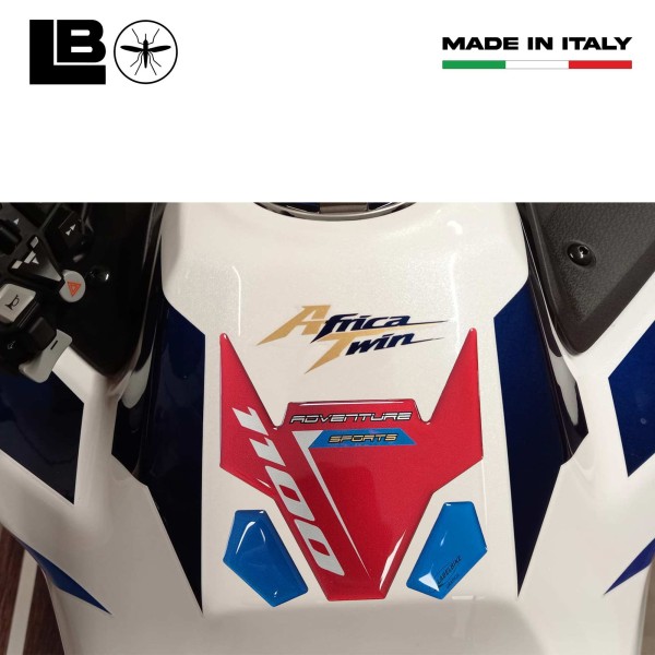 3D Gel Sticker Protège réservoir moto compatible avec Honda Africa Twin Adv 2024-25