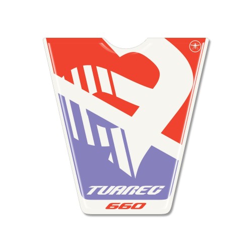 Protège queue moto 3D adhésif compatible avec Aprilia Tuareg 660 2022-25 2