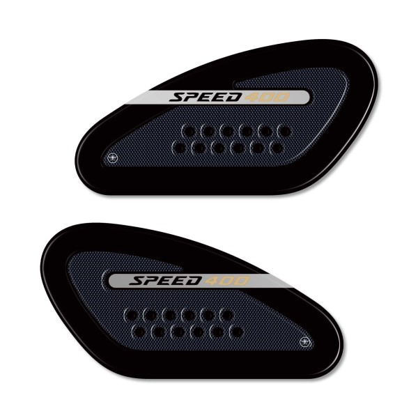 Protectores laterales 3D Pegatinas depósito moto compatible con Triumph Speed 400