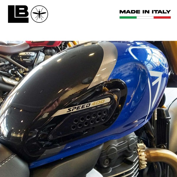 Protectores laterales 3D Pegatinas depósito moto compatible con Triumph Speed 400