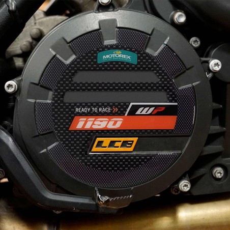 Pegatinas 3D protector cárter compatible con Ktm 1190 Adventure S - R 2013-16