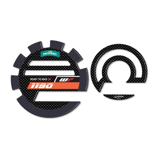 Pegatinas 3D protectores de cárter compatibles con Ktm 1190 Adventure S - R 2013-16