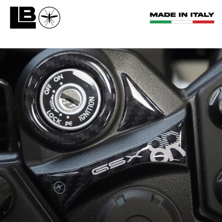 Pegatina 3D Zona de Protección Llave de contacto moto compatible con Suzuki GSX-8R