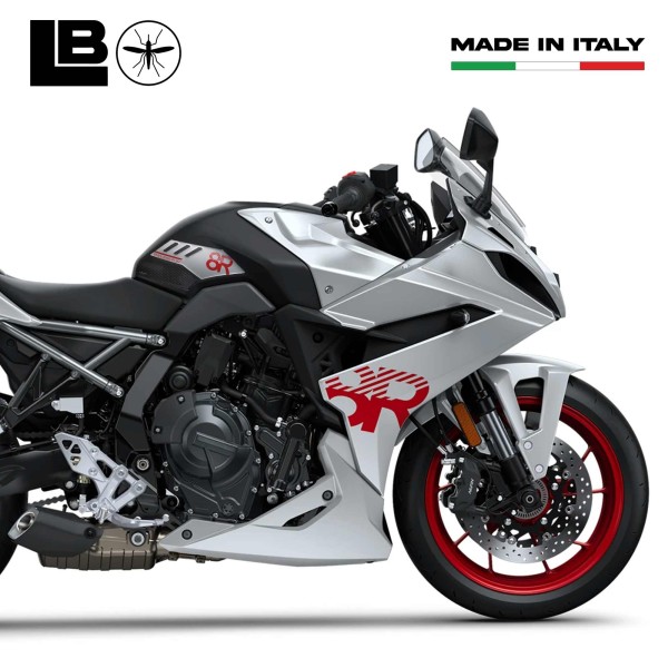 Protections latérales de réservoir de moto 3D Gel Stickers compatibles avec Suzuki GSX-8R