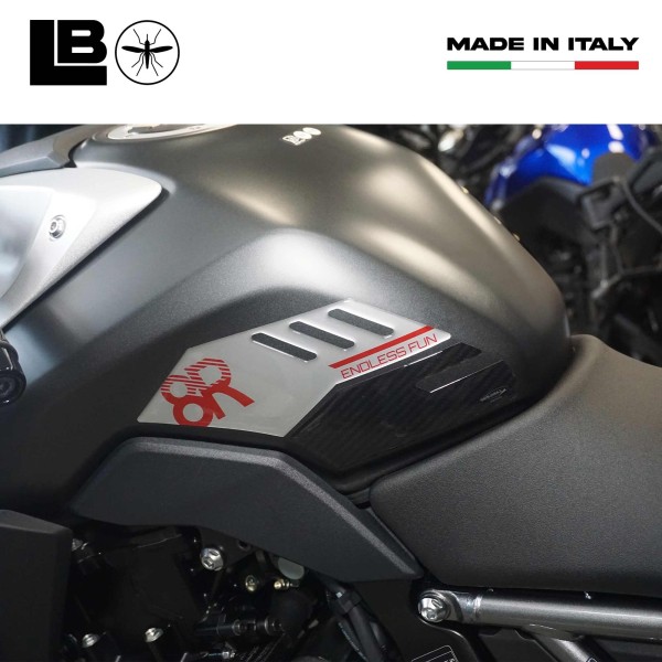 Protections latérales de réservoir de moto 3D Gel Stickers compatibles avec Suzuki GSX-8R