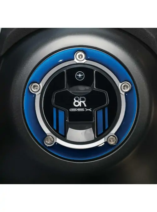 Protezione tappo serbatoio moto Adesivo Gel 3D compatibile con Suzuki GSX-8R