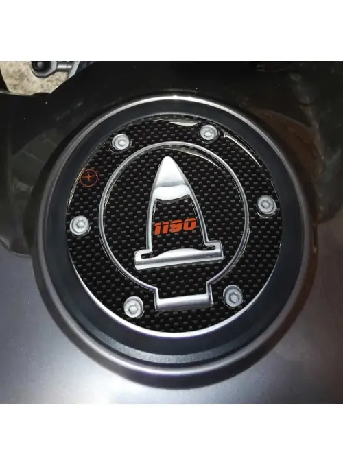 ADESIVO TAPPO SERBATOIO in RESINA GEL 3D compatibile per MOTO KTM 1190 ADVENTURE