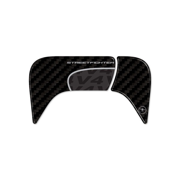 Autocollant 3D de protection de la zone des touches compatible avec Ducati Streetfighter V4 2023-4