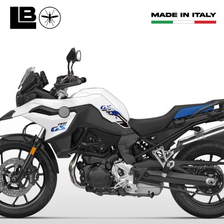 3D stickers motorbike side tank protectors compatible with BMW F800 GS 2024