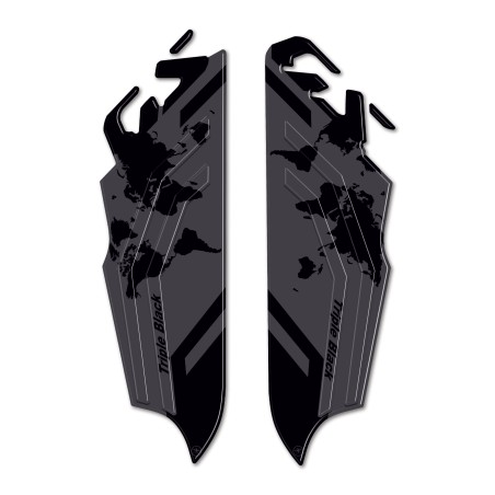 3D stickers motorbike side tank protectors compatible with BMW F800 GS 2024