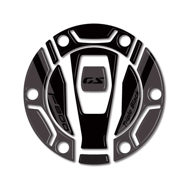 Sticker 3D protection bouchon de réservoir moto compatible avec BMW F800 GS 2024