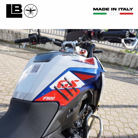 Pegatinas 3D Protectores laterales del tanque de la motocicleta compatible con BMW F900 GS 2024