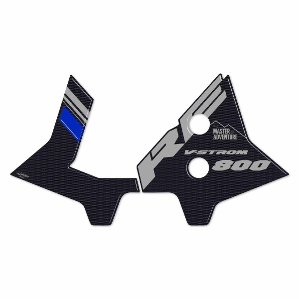 Sticker 3D Gel compatible avec le pare-brise de la moto Suzuki V-Strom 800RE