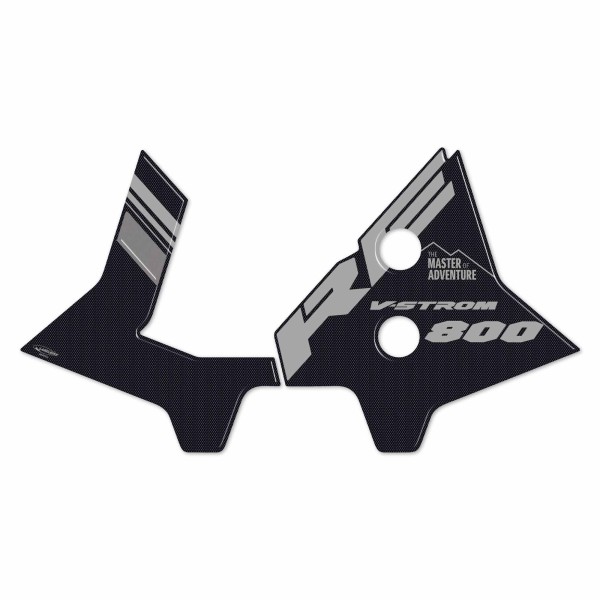 Sticker 3D Gel compatible avec le pare-brise de la moto Suzuki V-Strom 800RE