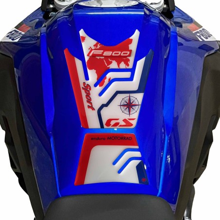 Selbstklebender 3D Tankschutz passend für BMW F800 GS 2024