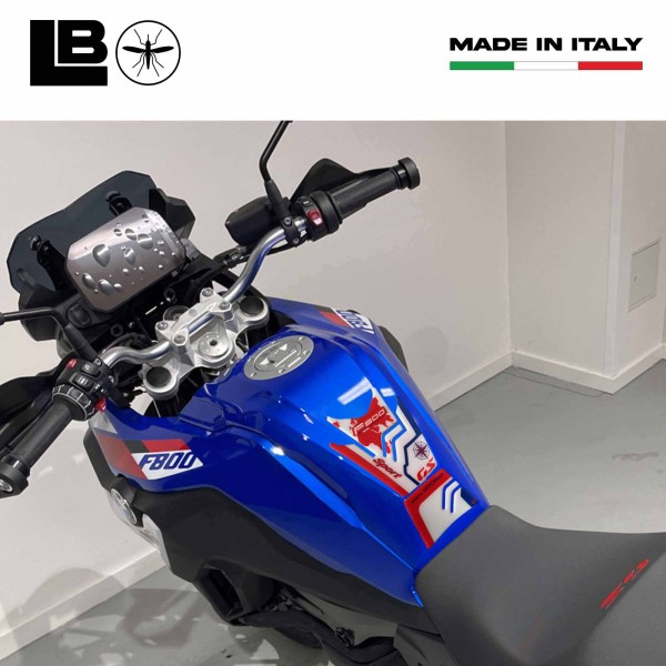 Protector de depósito 3D adhesivo compatible con BMW F800 GS 2024