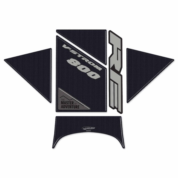 Adhesive 3D Tank Guard compatible with Suzuki V-Strom 800RE Motorcycle Protection