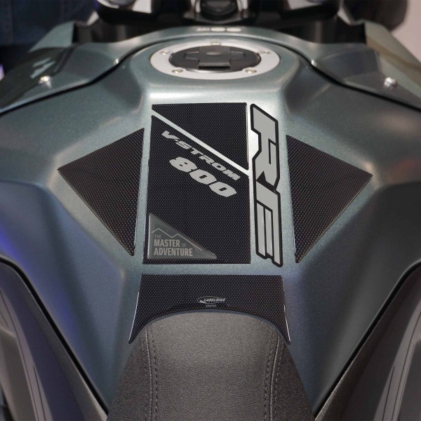 Αυτοκόλλητο προστατευτικό 3D Tank Guard συμβατό με Suzuki V-Strom 800RE Μοτοσικλέτα Προστασία