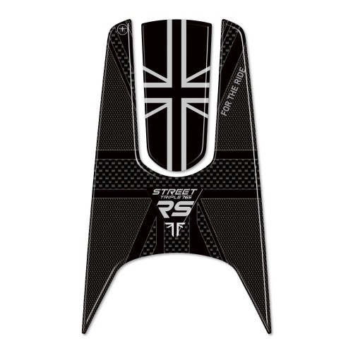 Motorbike 3D tank overlay compatible with Triumph Street Triple 765 RS 2023-2024 2