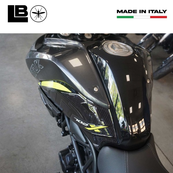 Stickers 3D Motorcycle Tank Side Protectors compatible with Benelli TRK 702X