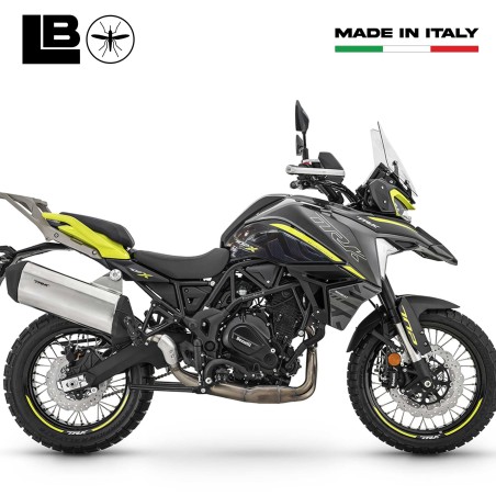 Aufkleber 3D Motorradtank Seitenschutz kompatibel mit Benelli TRK 702X
