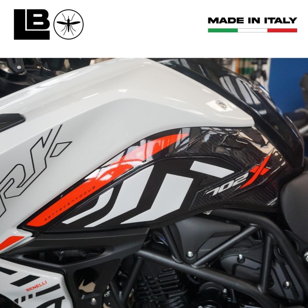 Stickers 3D Protections latérales de réservoir de moto compatibles avec Benelli TRK 702X
