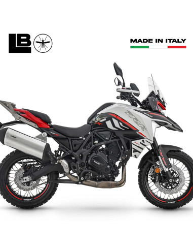 Pegatinas 3D Protectores laterales de depósito de moto compatibles con Benelli TRK 702X