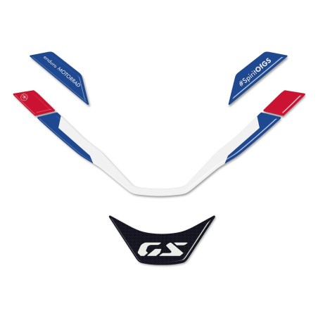 Autocollants 3D Protection du bec avant de la moto compatible avec BMW F900 GS 2024