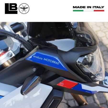 Autocollants 3D Protection du bec avant de la moto compatible avec BMW F900 GS 2024