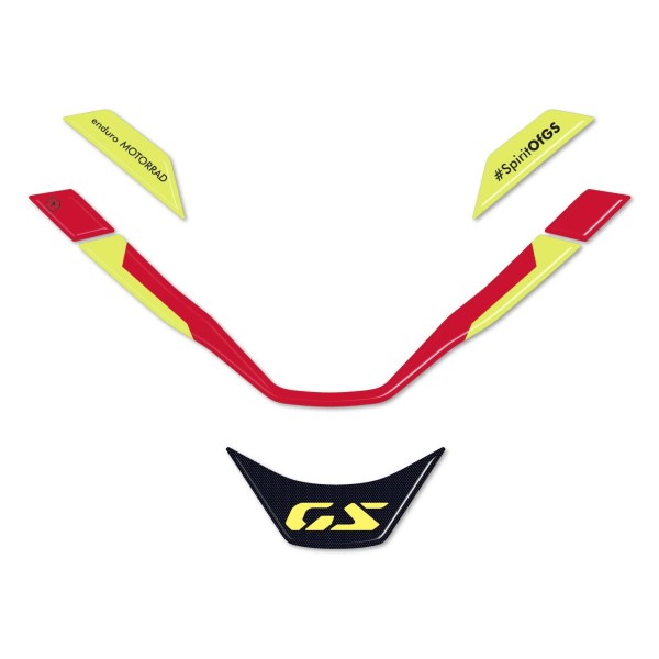 Pegatinas 3D Motocicleta Protección Pico Delantero compatible con BMW F900 GS 2024