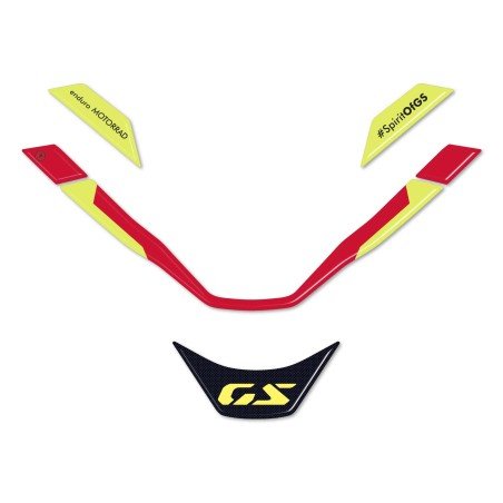 Autocollants 3D Protection du bec avant de la moto compatible avec BMW F900 GS 2024