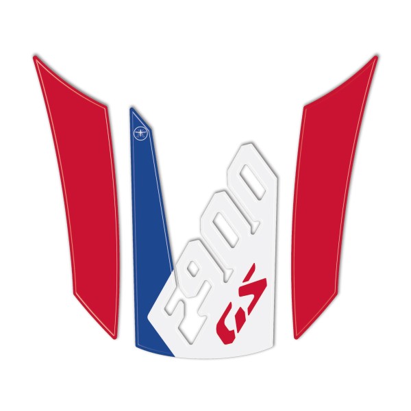 Stickers Resin Gel 3D Motorcycle Centre Mudguard compatible with BMW F900 GS 2024