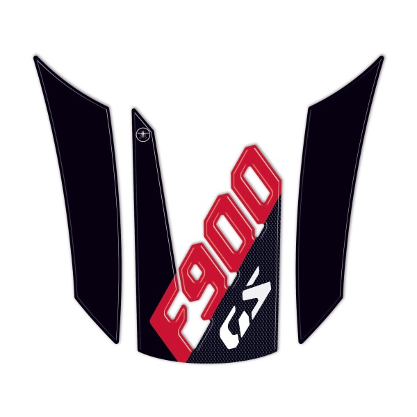 Stickers Gel Résine 3D Garde-boue central moto compatible avec BMW F900 GS 2024