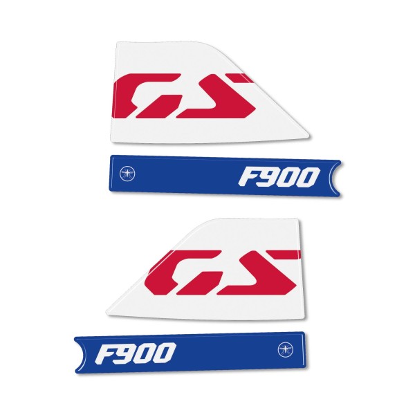 Resin 3D stickers Handguards motorbike compatible with BMW F900 GS 2024