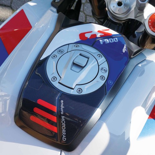 Klebender 3D Tankschutzaufkleber kompatibel mit BMW F900 GS 2024