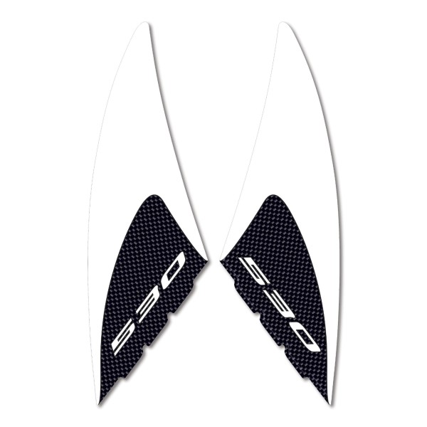 Kit 2 RESIN TMAX 530 Stickers 3D GRAFFI PROTECTION YAMAHA 2012-2016