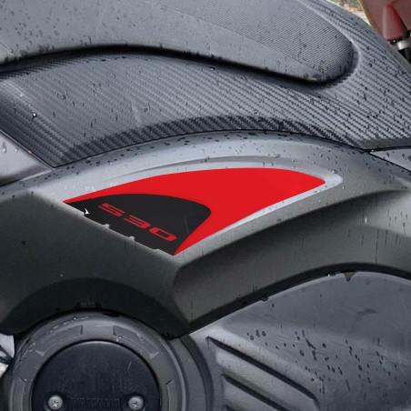 Κιτ 2 αυτοκόλλητα RESIN TMAX 530 3D PROTECTION GRAFFI YAMAHA 2012-2016