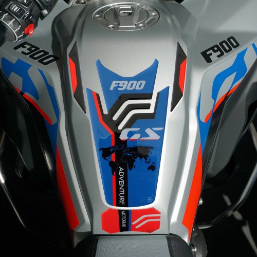 Protège réservoir adhésif 3D compatible avec BMW F 900 GS Adventure