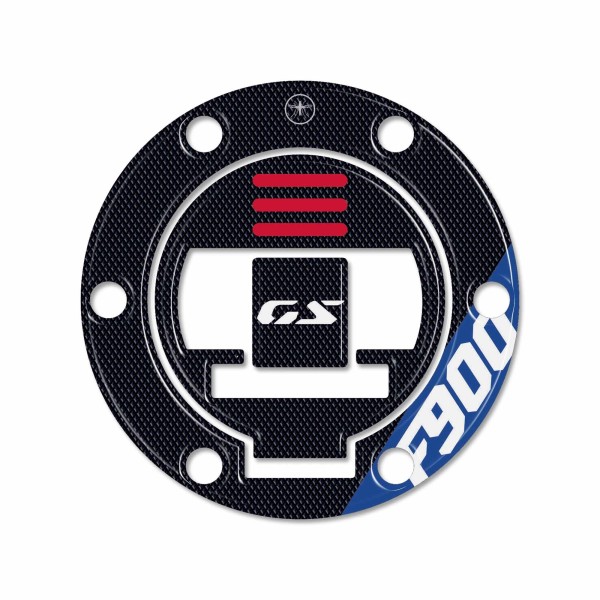 Adhesive 3D Motorcycle Tank Cap Protection compatible with BMW F900 GS 2024