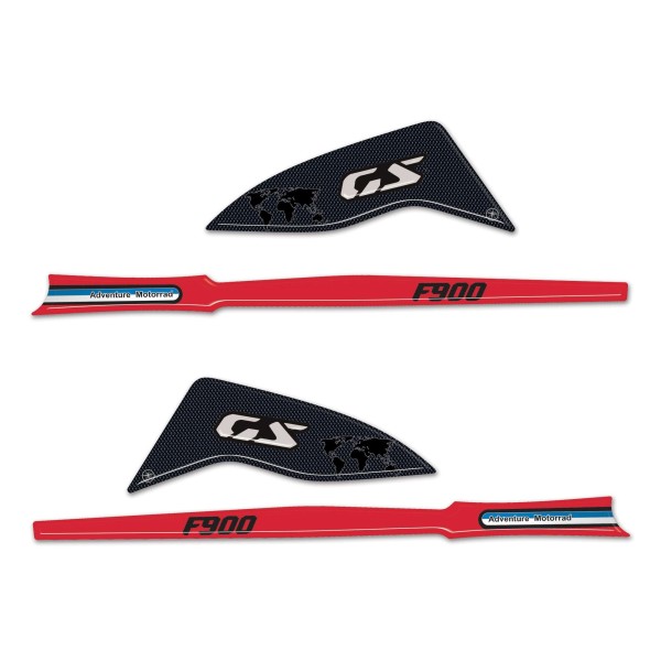 3D handguards motorbike Resin stickers compatible with BMW F900 GS 2024