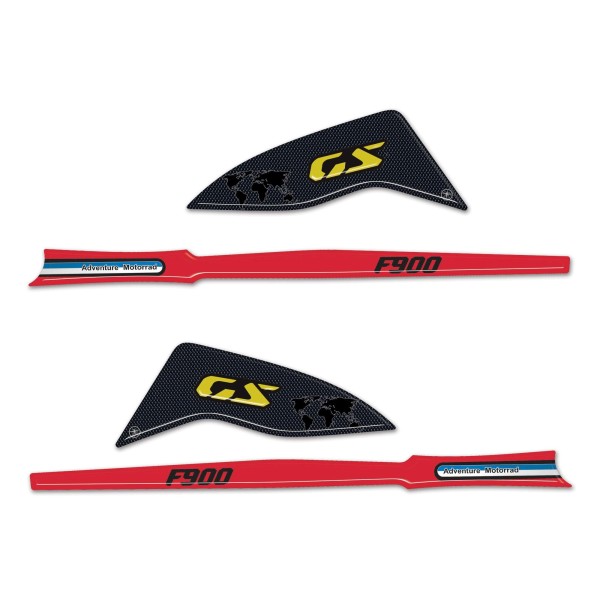 3D handguards motorbike Resin stickers compatible avec BMW F900 GS 2024