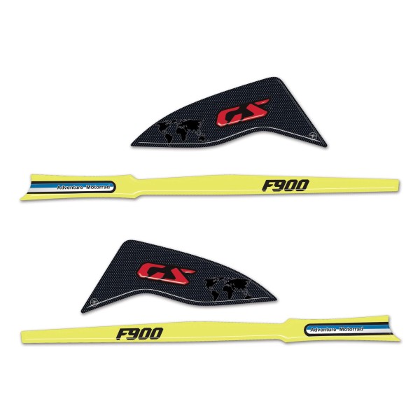 3D handguards motorbike Resin stickers compatible with BMW F900 GS 2024