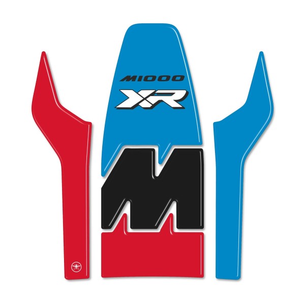 Protector depósito 3D adhesivo moto compatible con BMW M 1000 XR